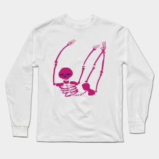 skeleton Long Sleeve T-Shirt